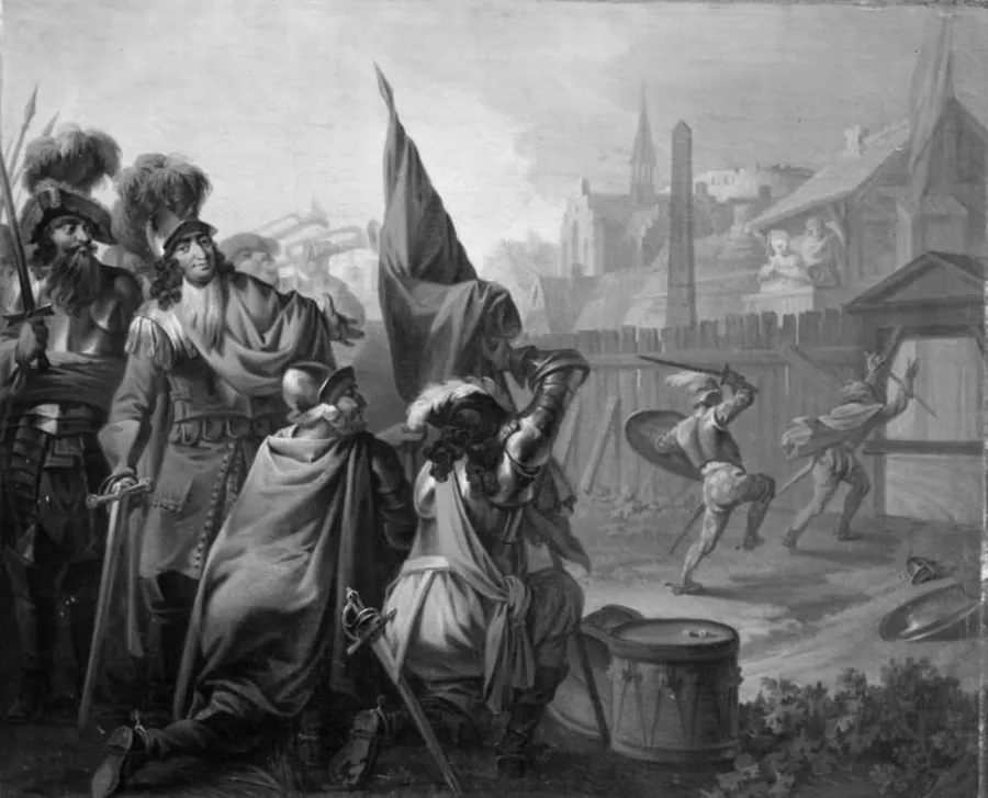 Ulysses von Ithacia, II akt, 9. scene by C.A. Lorentzen
