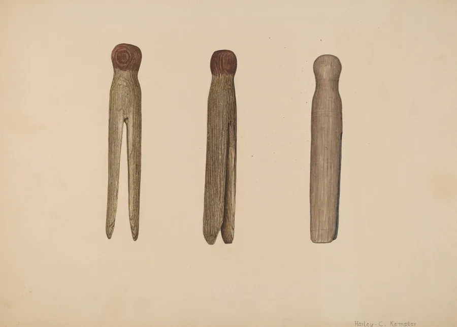 Clothes Pins by Harley Kempter