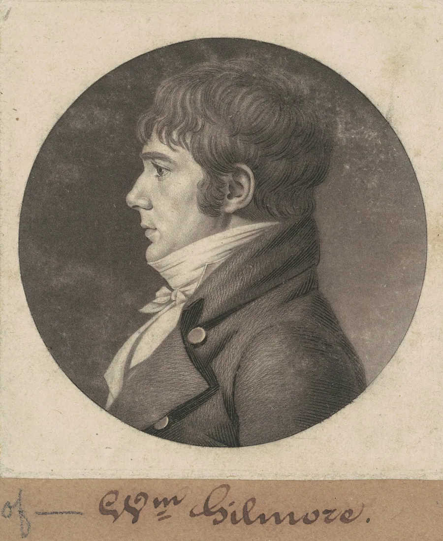 William Gilmor by Charles B. J. Févret de Saint-Mémin