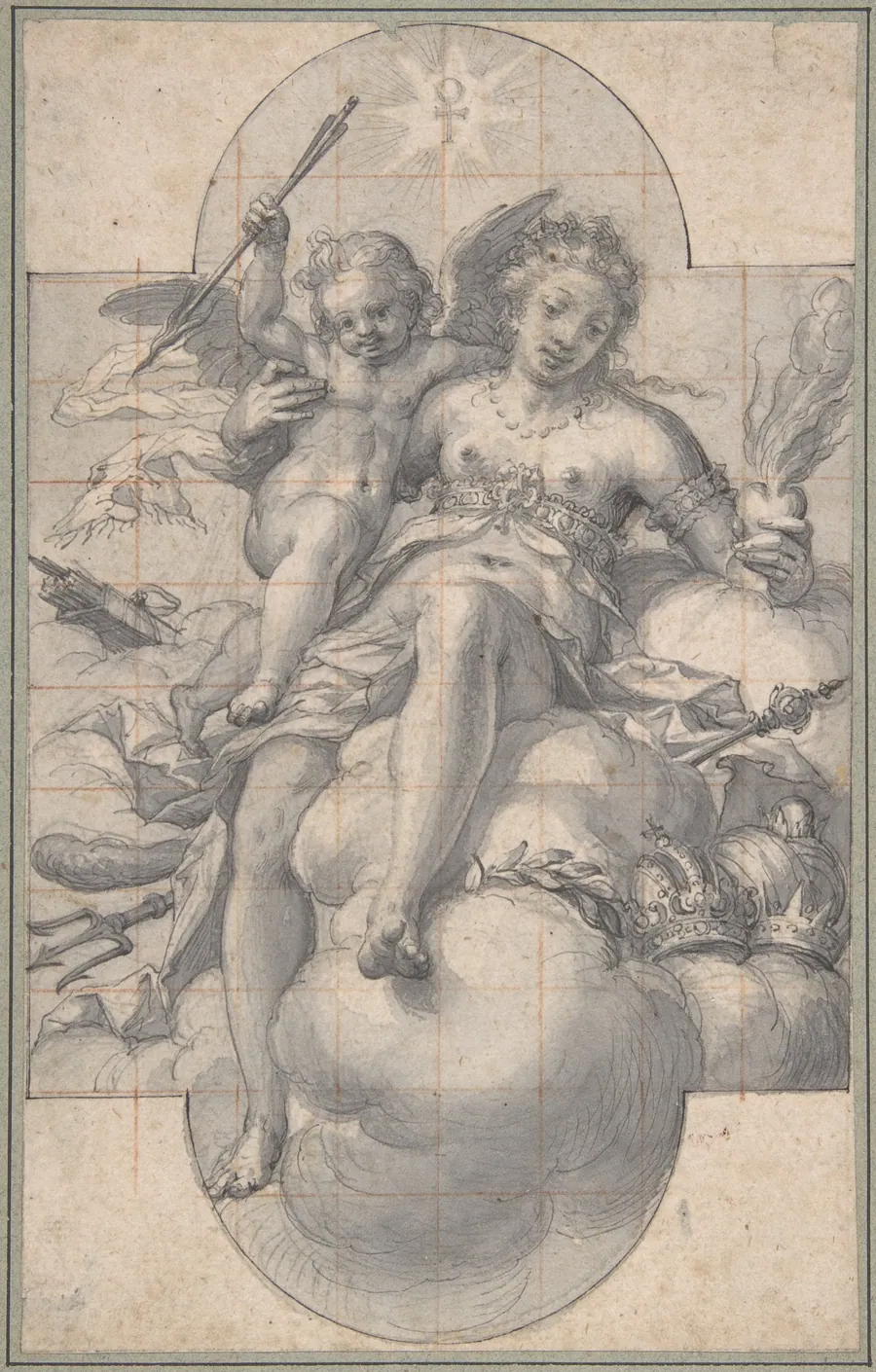 Venus Triumphant by Peter Candid (Pieter de Witte, Pietro Candido)