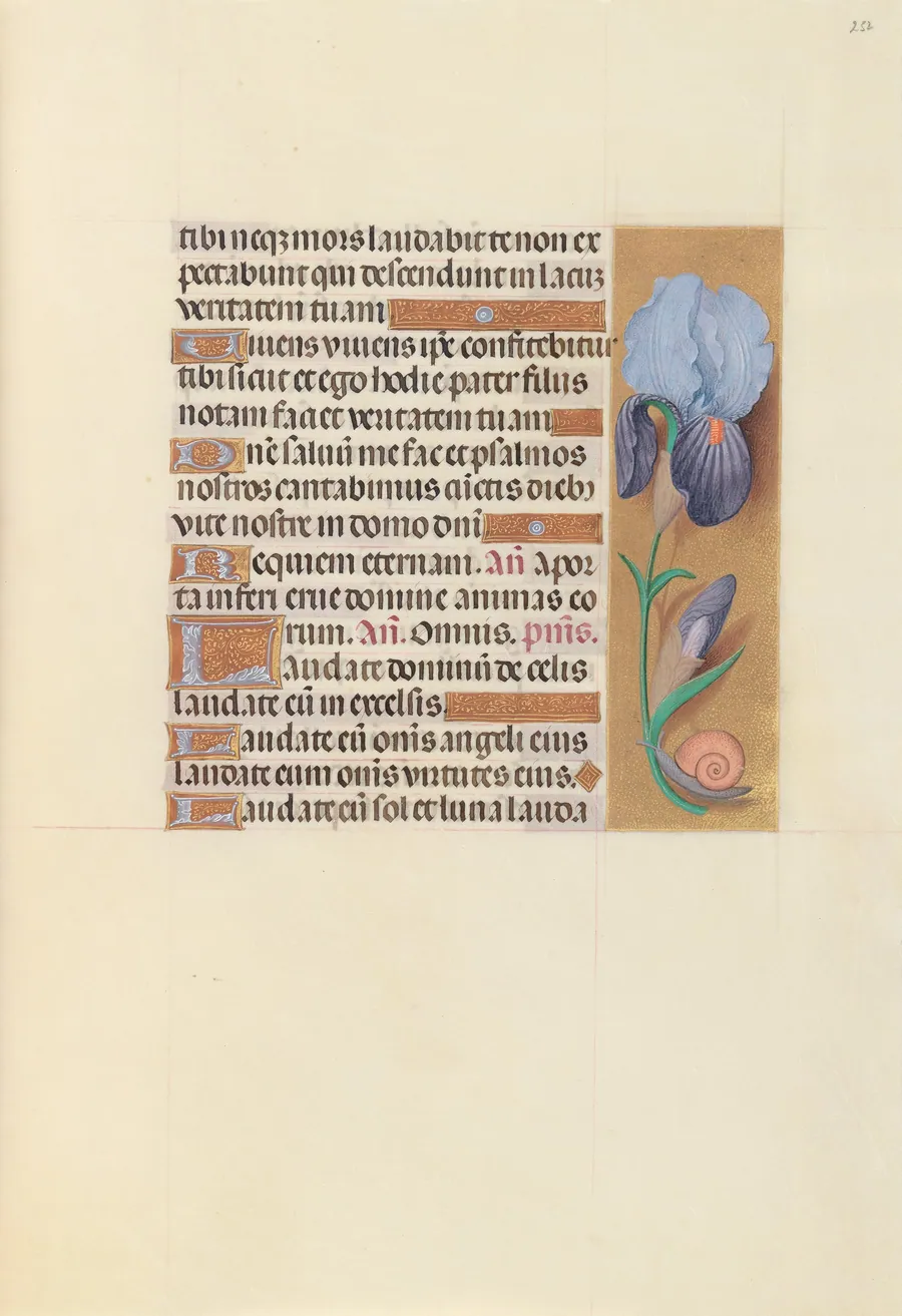 Hours of Queen Isabella the Catholic, Queen of Spain:  Fol. 252r by Master of the First Prayerbook of Maximillian