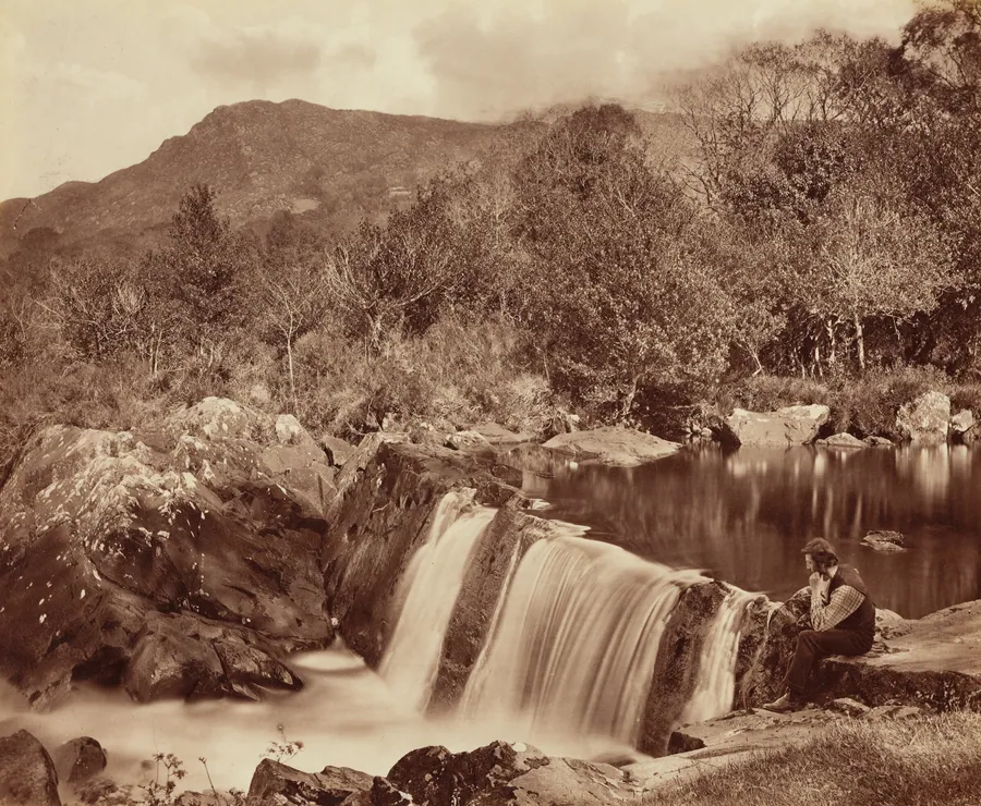 Waterfall, County Wicklow by Payne Jennings