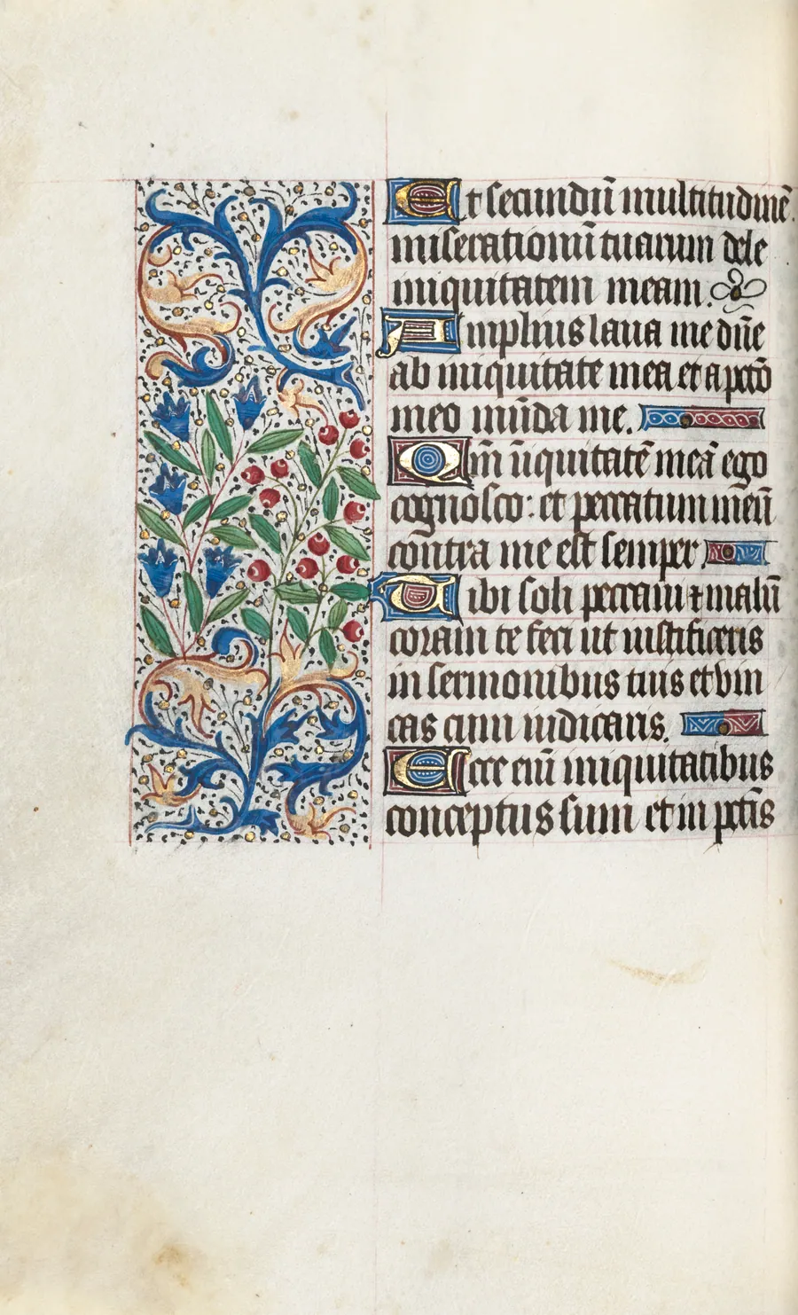 Book of Hours (Use of Rouen): fol. 85v by Master of the Geneva Latini