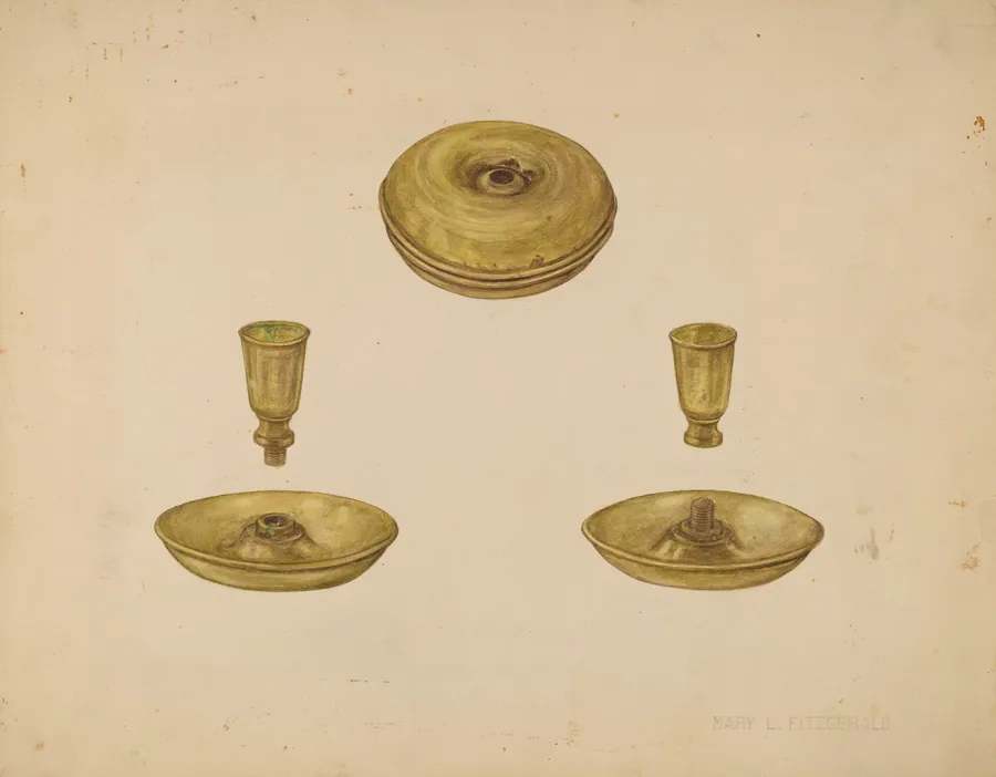 Candlestick by Mary Fitzgerald