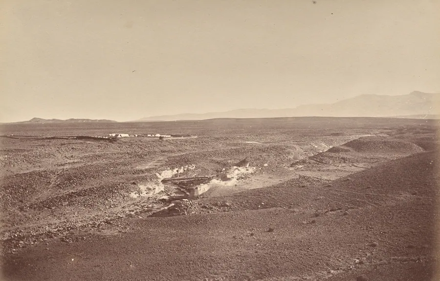 Fort Battye and Plains of Futtiabad by John Burke