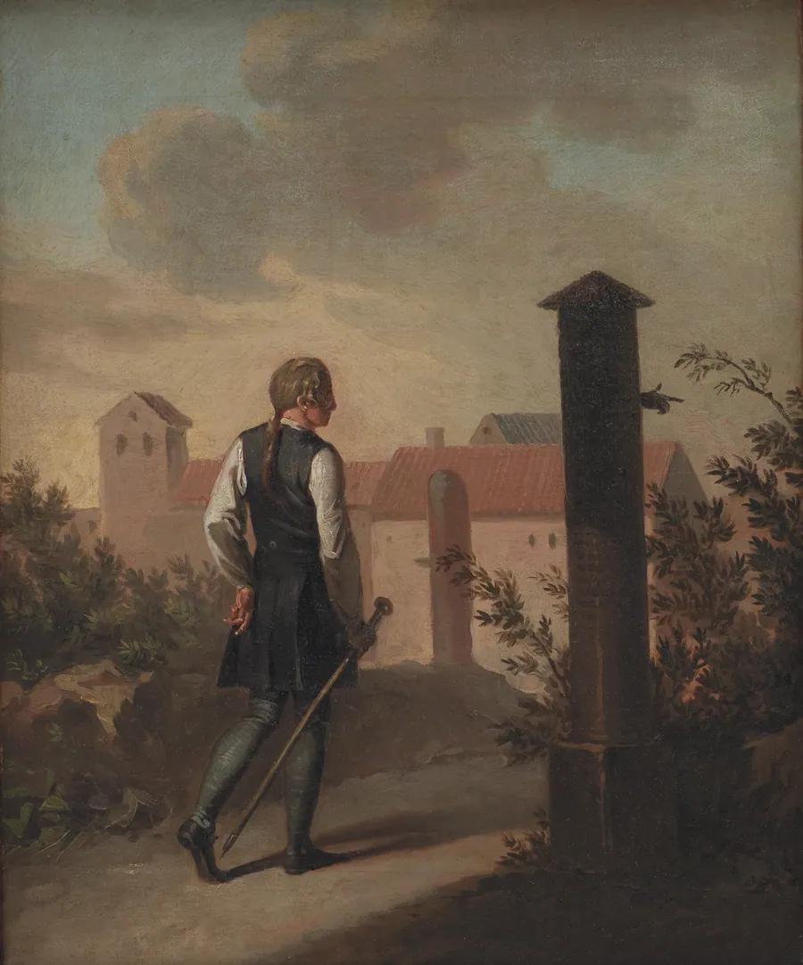 Niels Klim på vandring i Potu by Nicolai Abildgaard