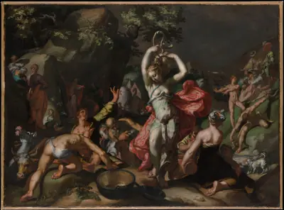 Moses Striking the Rock
