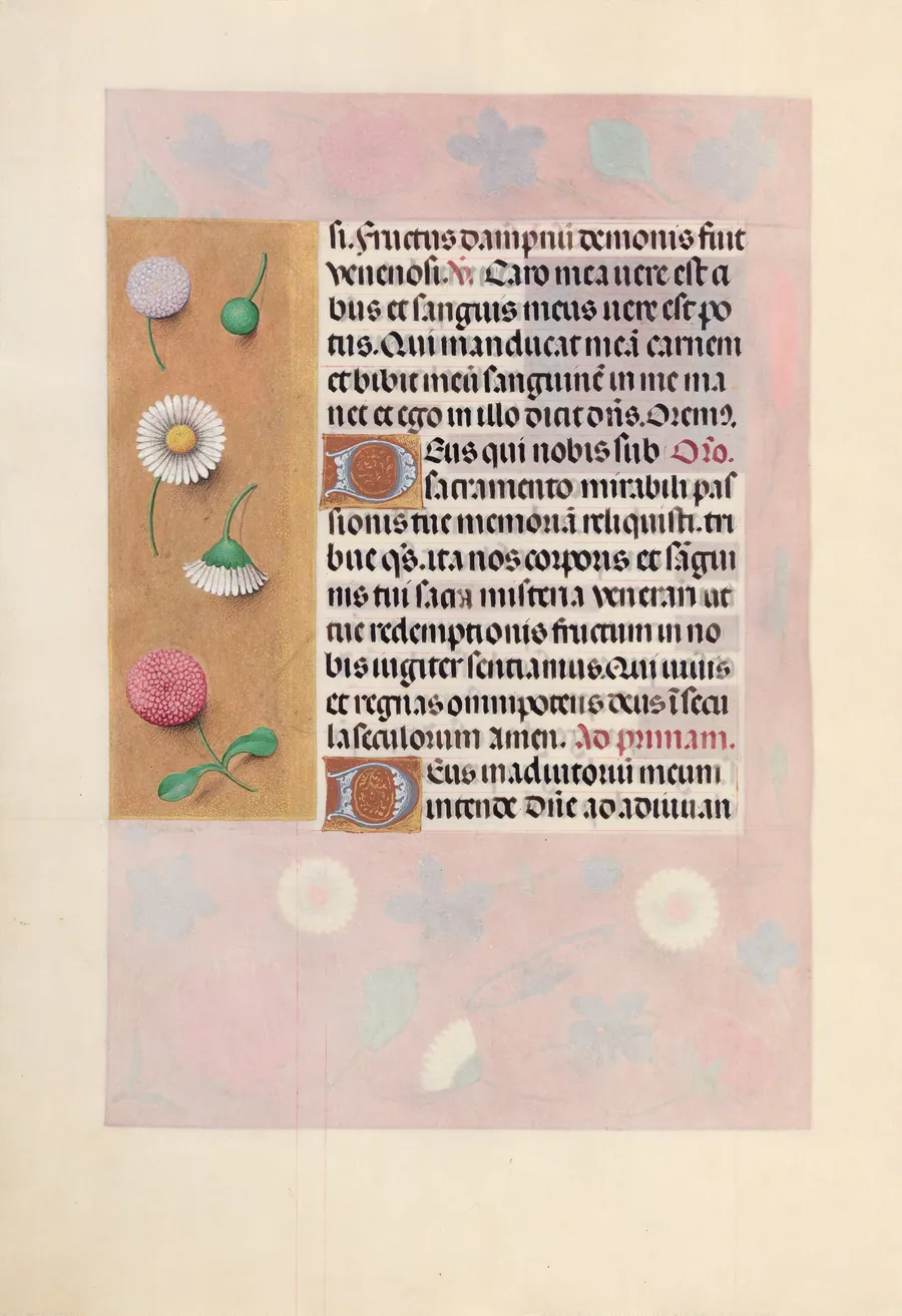 Hours of Queen Isabella the Catholic, Queen of Spain:  Fol. 44v by Master of the First Prayerbook of Maximillian