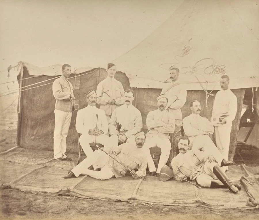 Untitled (Group of Men) by John Burke