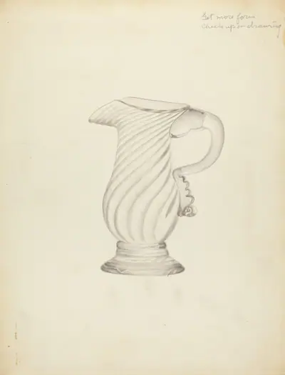 Blown Glass - Pitcher