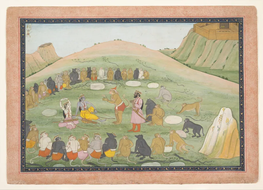 Folio by Nainsukh