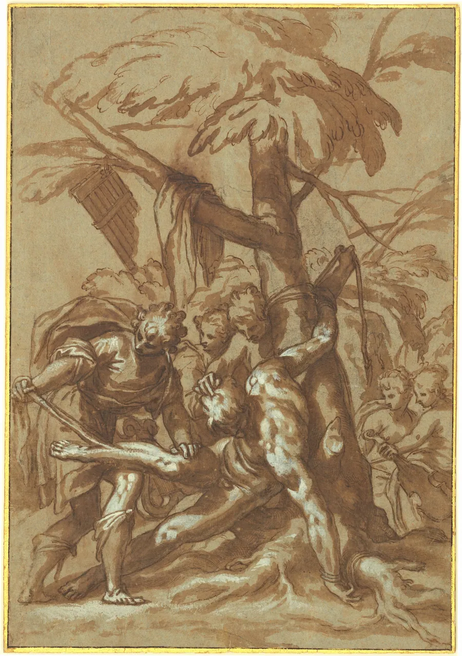 The Flaying of Marsyas by Paolo Farinati