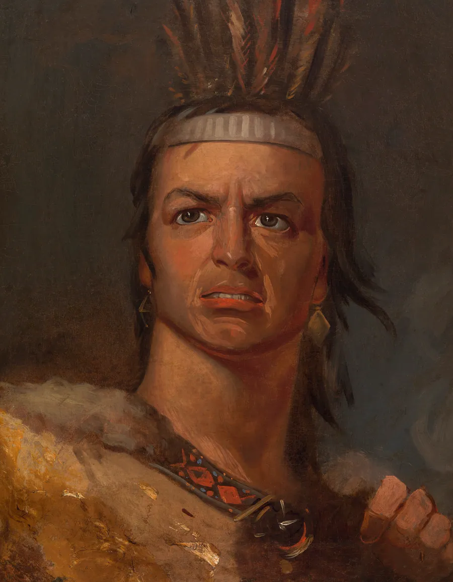 Edwin Forrest in the Role of Metamora by Frederick Styles Agate, 1807 - 1 May 1844