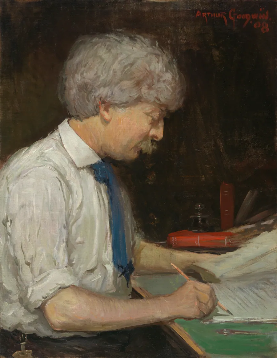 Horace L. Traubel by Arthur Clifton Goodwin, c. 1864 - 1929