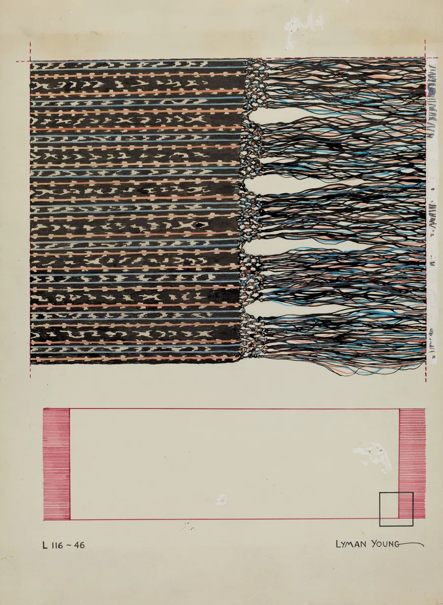 Scarf by Lyman Young