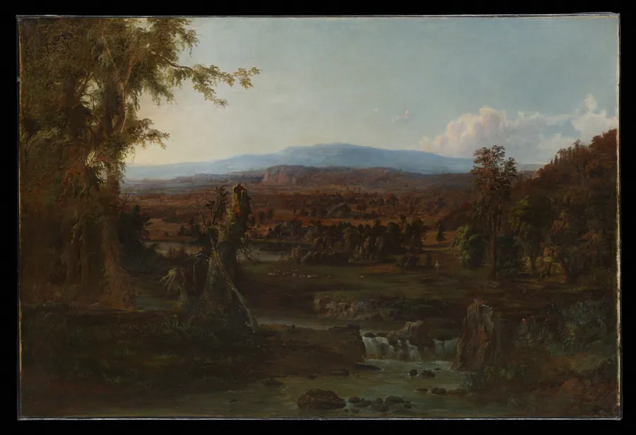 Landscape with Shepherd by Robert S. Duncanson