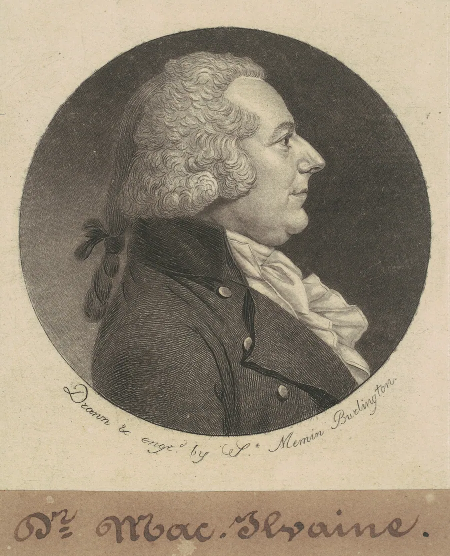 William McIlvaine by Charles B. J. Févret de Saint-Mémin