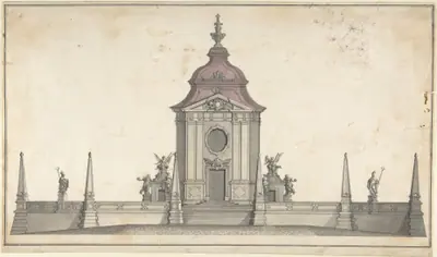 Design for a Funerary Monument