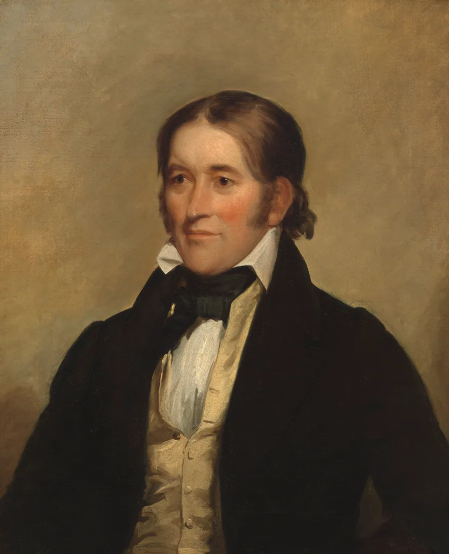 Davy Crockett by Chester Harding, 1 Sep 1792 - 10 Apr 1866
