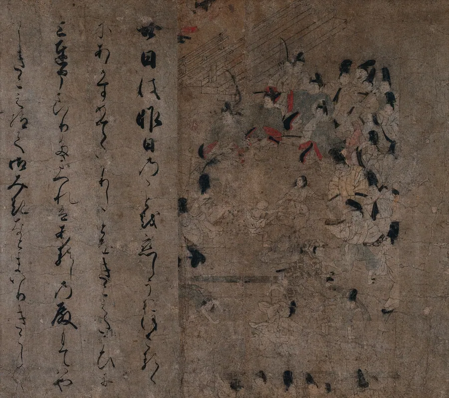 The Emperor's Attendance at the Horse Race: Episode from the Tale of Eiga (Eiga Monogatari)