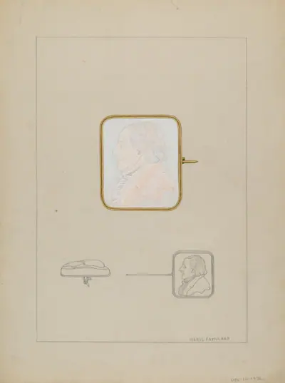 Cameo Brooch