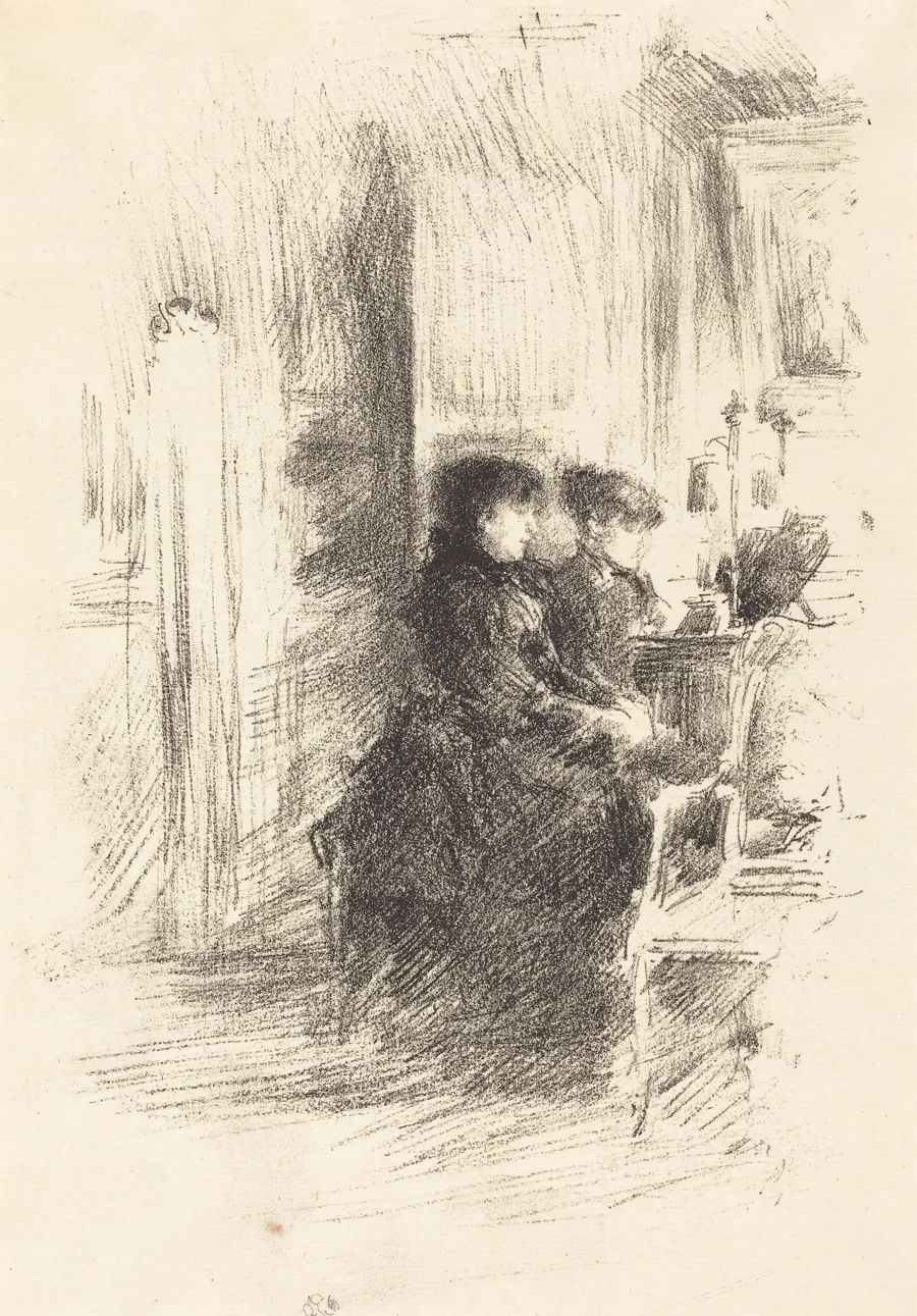 The Duet by James McNeill Whistler