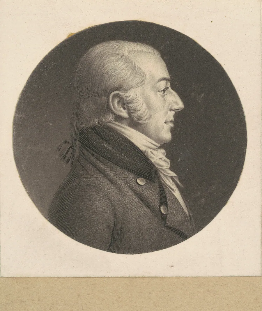 John Rhea Smith by Charles B. J. Févret de Saint-Mémin