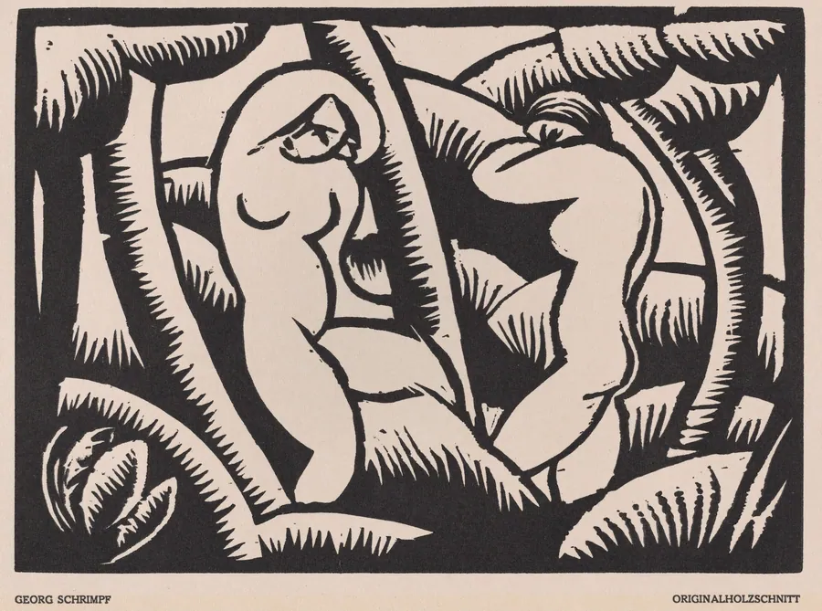 Nude IX by Georg Schrimpf