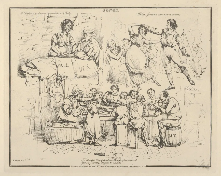 Songs: "A Blessing unknown to ambition & Pride" by Henry Thomas Alken