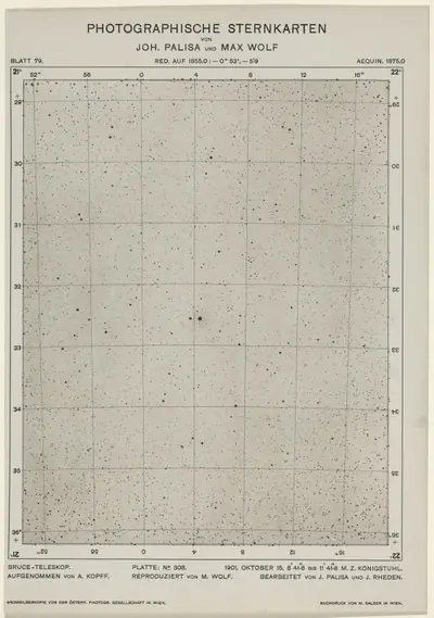 Photographische Sternkarten (October 15, 1901)