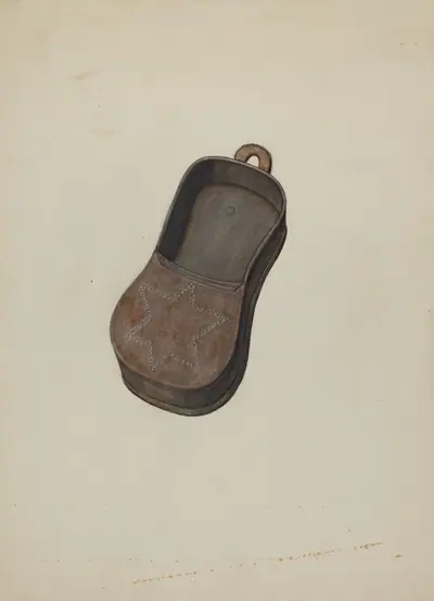 Pa. German Shoemaker's Peg Box