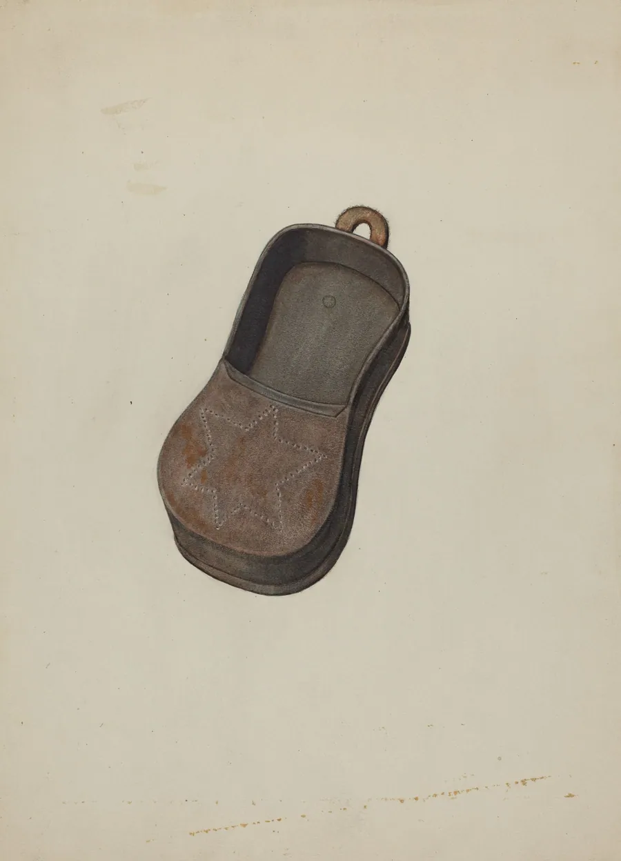 Pa. German Shoemaker's Peg Box by Elmer R. Kottcamp