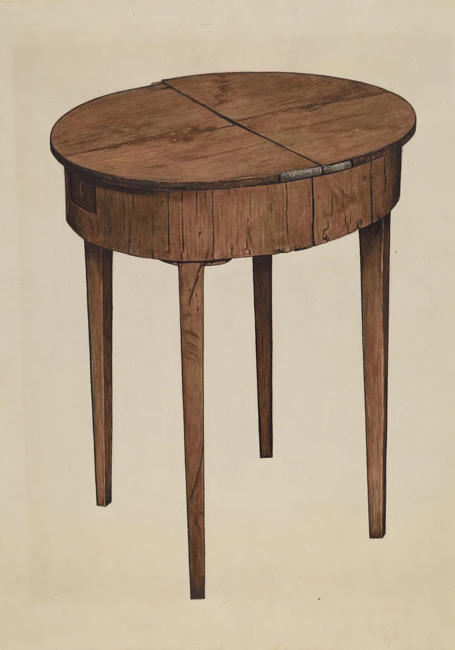 Sewing Table by Claude Marshall
