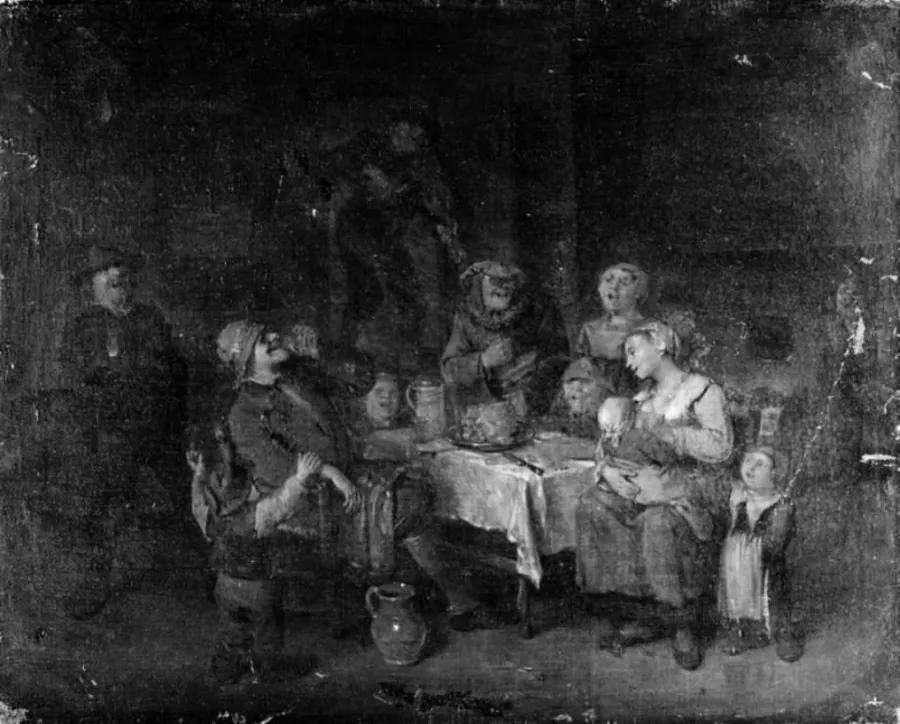 Bondelystighed by Egbert van I Heemskerck