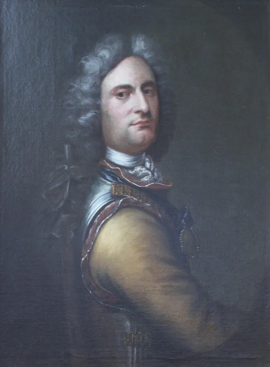 Portræt af Peder Tordenskjold by Balthasar Denner