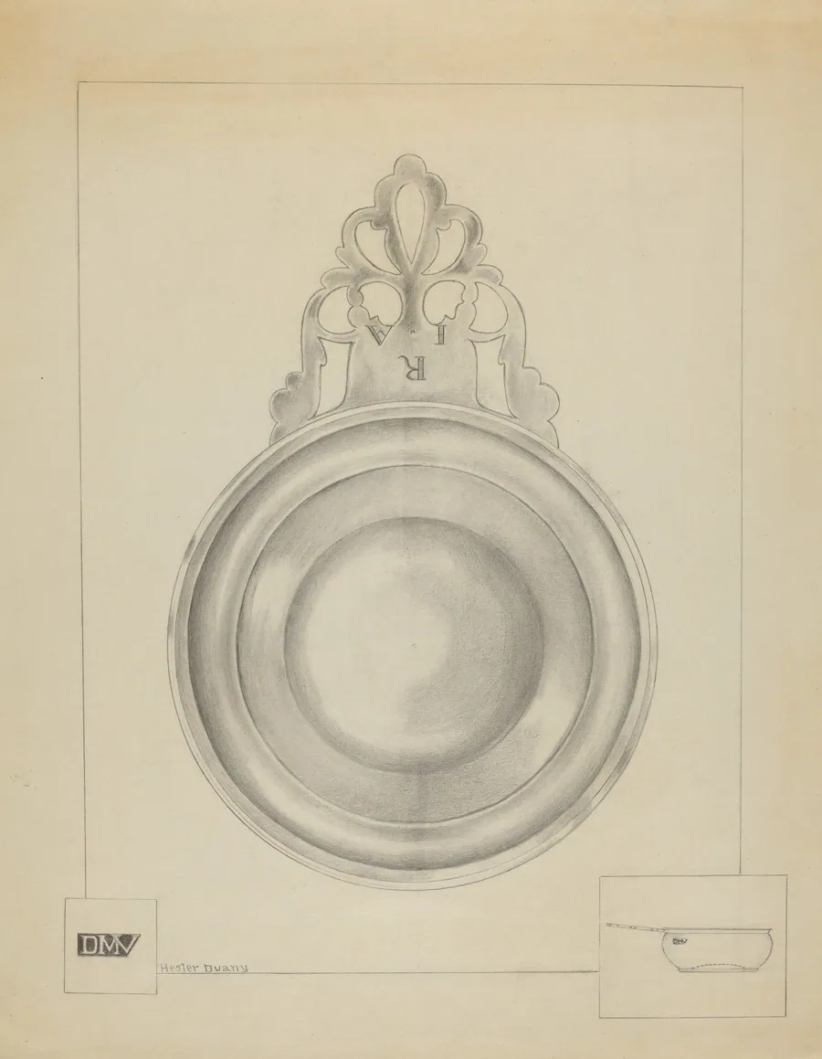Silver Porringer by Hester Duany