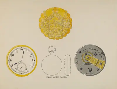 Watch, Face and Case