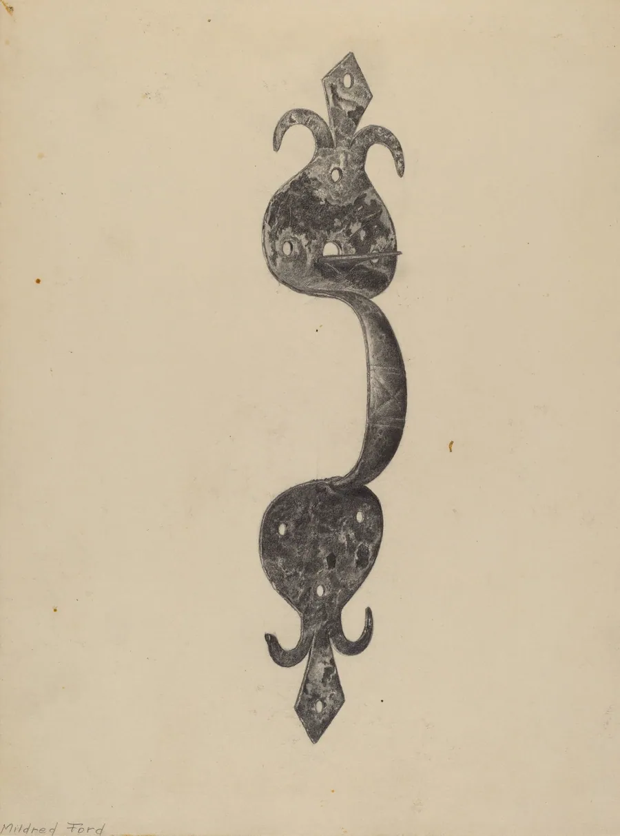 Door Handle by Mildred Ford