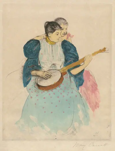 The Banjo Lesson