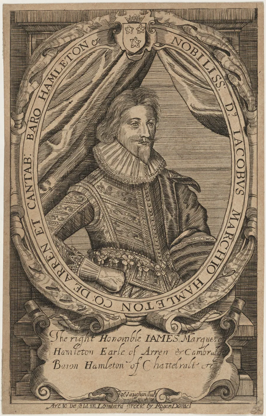 James, Second Marquis of Hamilton by Robert Vaughan