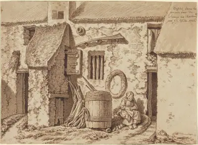 A Rustic House in the Grand Rue at Sceaux-Les-Chartreux
