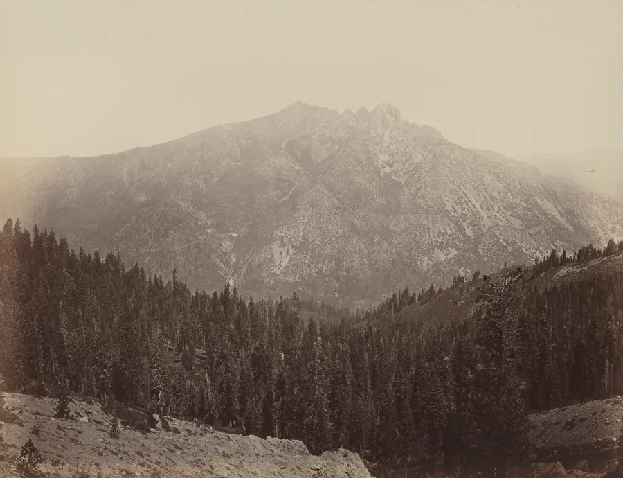 Downeville Butte by Carleton E. Watkins
