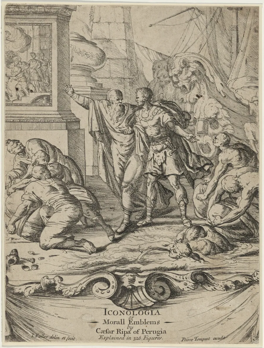 Iconologia or Morall Emblems by Caesar Ripa by Isaac Fuller