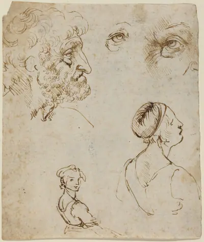 Sheet of Studies [recto]