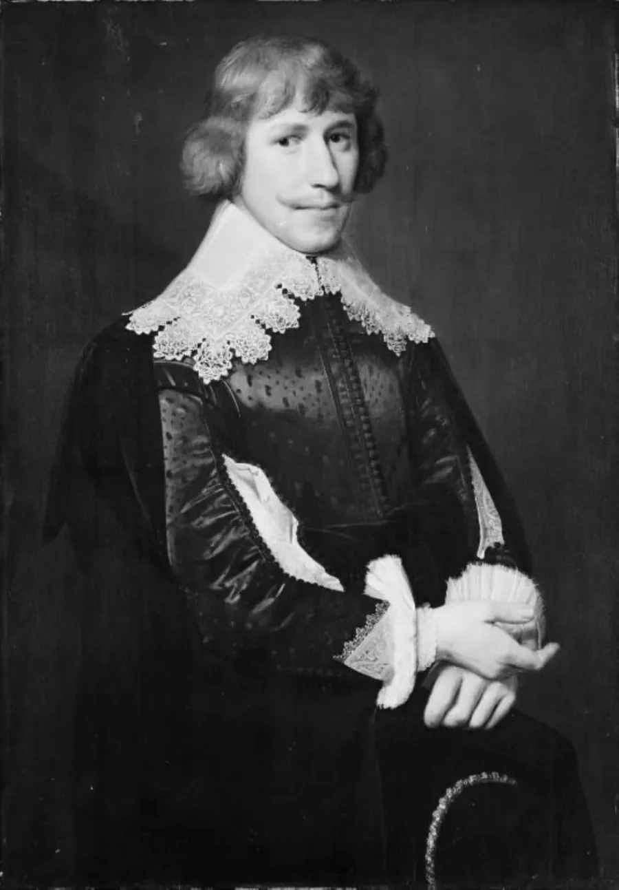 Mandsportræt by Wybrand de I Geest