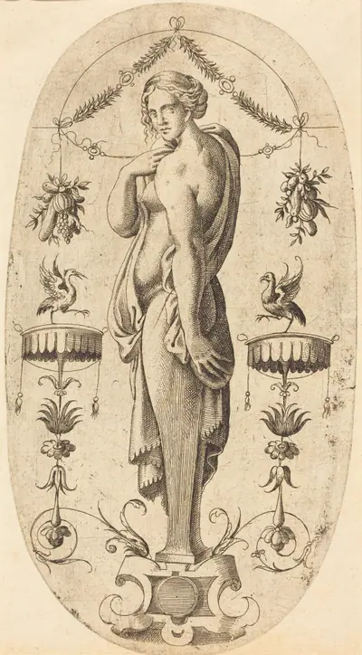 Woman with Left Profile