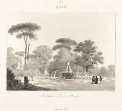 Fontaine de Jardin Borghese