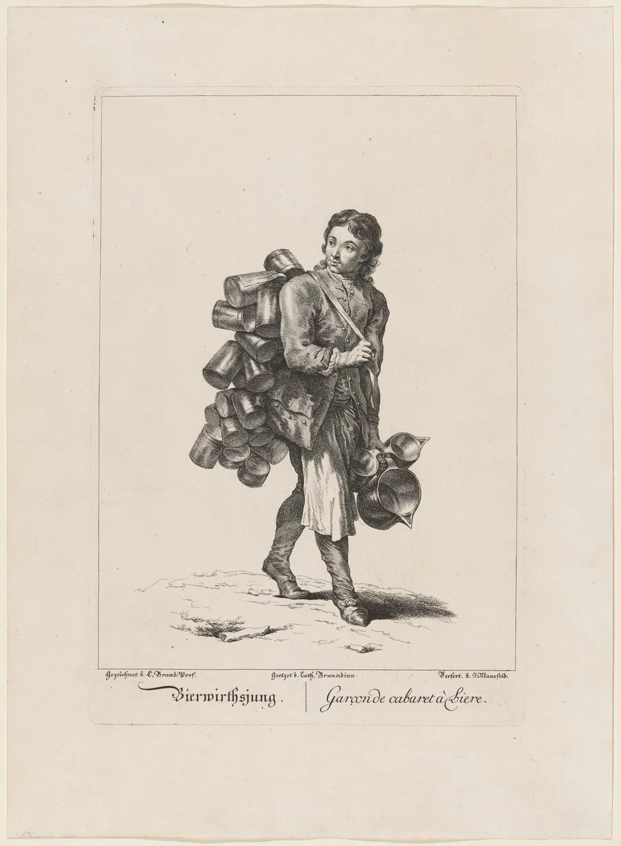 Bierwirthsjung (Beer Hall Boy) by Catherine Brandinn