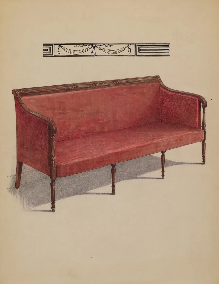 Sofa (Sheraton) by Simon Weiss