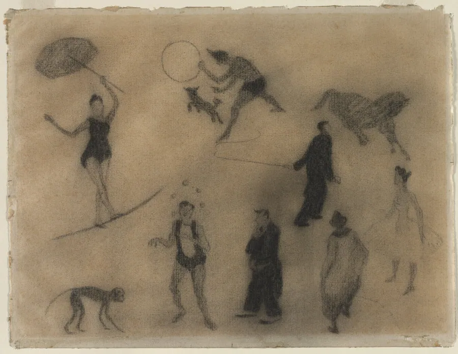 The Circus by Henri Gabriel Ibels